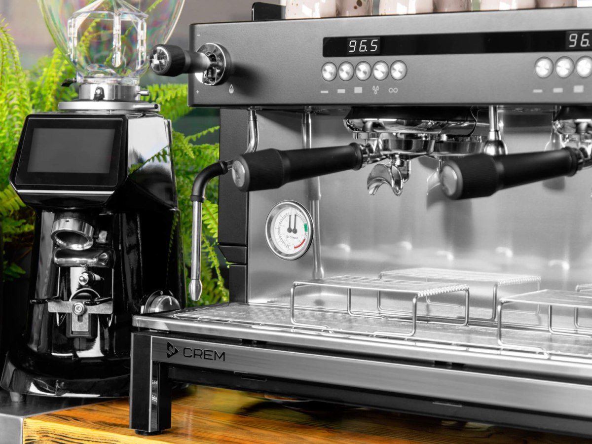 Wymiary i dane techniczne ekspresu Resto Quality EX3 MINI 2GR B PID SMARTSTEAM